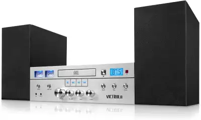 Innovative Technology Victrola Bluetooth CD Stereo System, View more