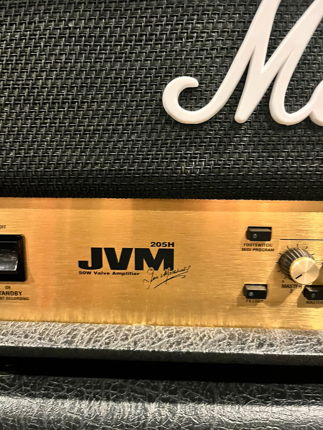 Marshall JVM 205H Amp / 1936 Lead Cabinet New in Amps & Pedals in Edmonton - Image 2