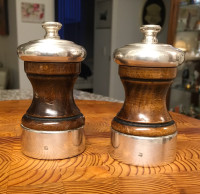 Palace Silver-Plated Salt and Pepper Mills by Peugeot 