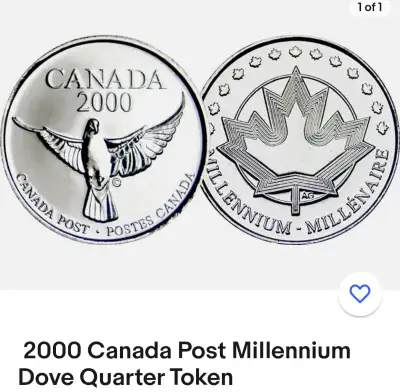Canada Post Medal 2000, View more