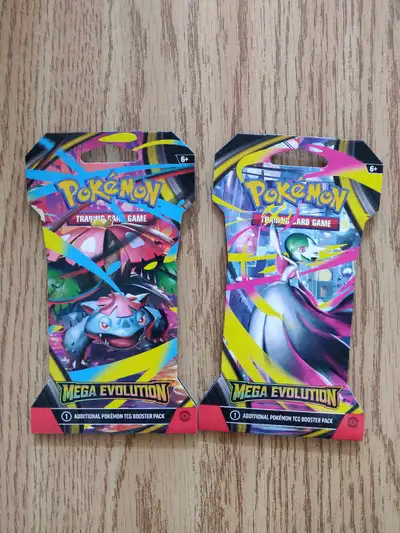 POKEMON TCG MEGA EVOLUTION booster pack BRAND NEW SEALED, View more