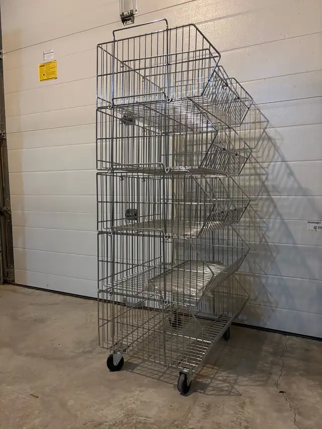 5 Tier Stacking wire Basket Rack62863282003202121