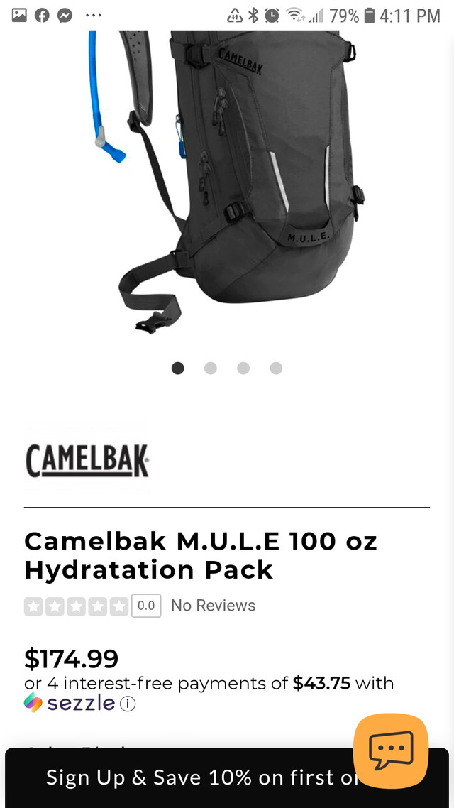 PRICE REDUCED TO  90.00 Camelbak 100oz Backpack Mule model dans Autre  à Ville de Montréal - Image 2