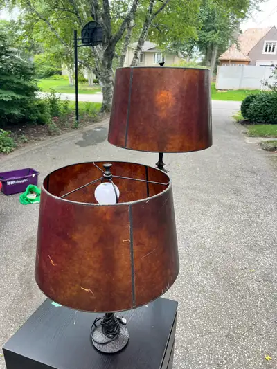 Floor and Table Lamp Set, View more