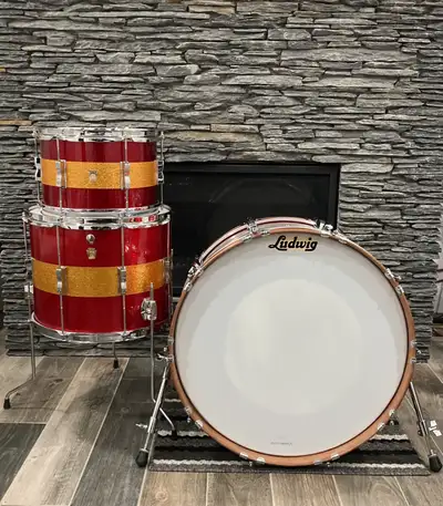 Ludwig Pre Serial Tri-Band , View more