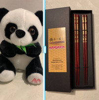 Gift set - Mandarin panda & chopsticks (Mississauga)