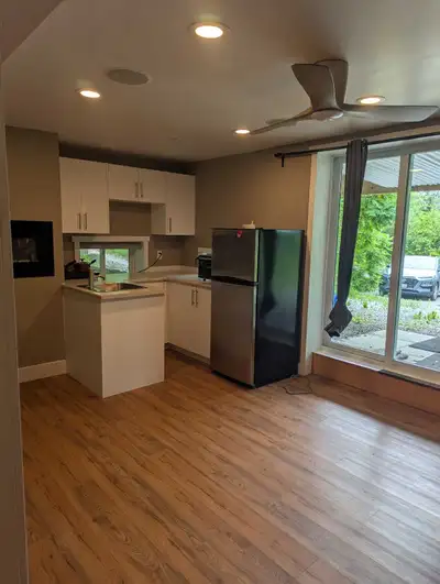 1 Bedroom Single occupancy walkout basement apartment. Utilities, Internet and Laundry facilities in...