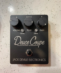 Deuce coupe dual-mode overdrive pedal