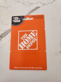 Home depot gift card