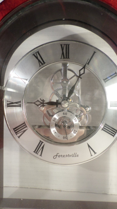 Vintage Forestville Mantle Clock 10" KEEPS TIME _VIEW OTHER ADS_ in Arts & Collectibles in Kitchener / Waterloo - Image 2