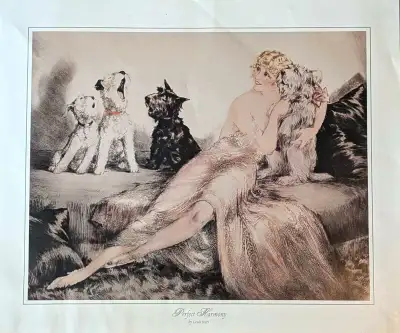 Fine Louis Icart Perfect Harmony Reproduction Wall Art Poster!, View more