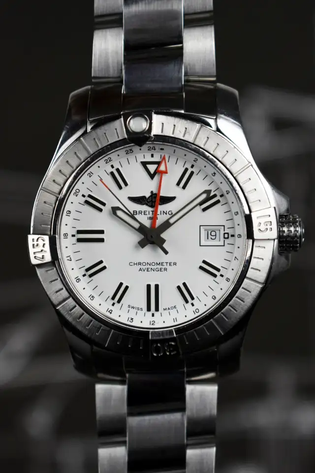 2021 Breitling Avenger 43 GMT A32397101A1A1 Box and Papers