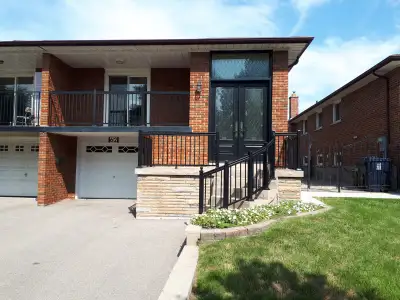 Bright two bedroom walkout basement (ground level )