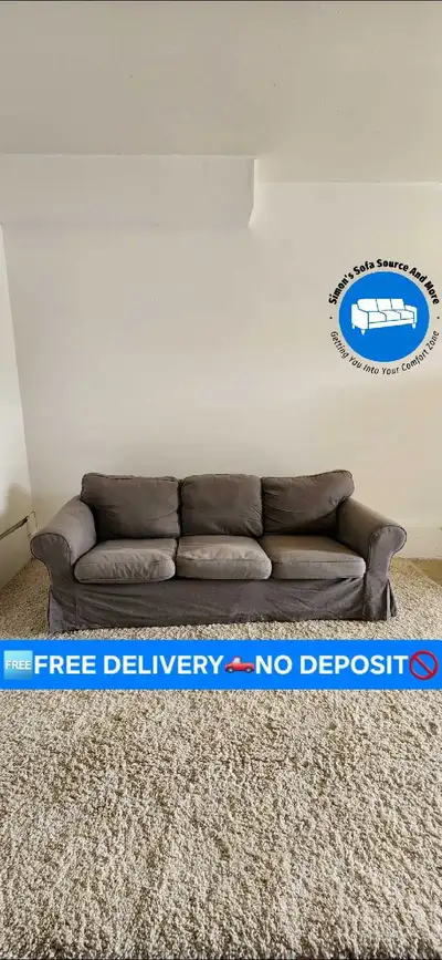FREE DELIVERY Ikea Ektorp 3 Seater Pullout Sofabed Sofa / Couch, View more