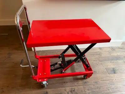 Hydraulic lift table, View more