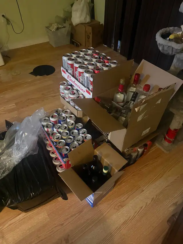 Collecting  Empty Beer Cans/Alcohol Empties 