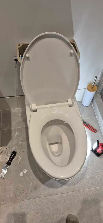 Toilet with Installation, View more