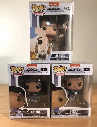 Funko Pops - AVATAR THE LAST AIRBENDER Set, View more