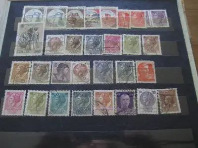 Stamps Italy - Cancelled stamps from Italy, View more