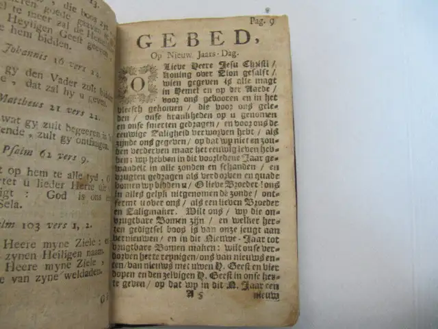 Vintage Gereformeerde BloemHof Christian Reform Prayer Book 1793 in Arts & Collectibles in Mississauga / Peel Region - Image 7