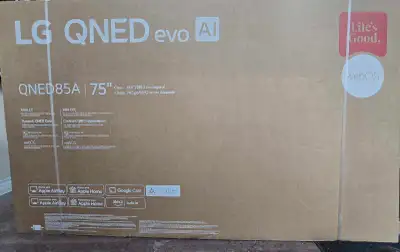 LG QNED85A 75 inch TV - BNIB , View more