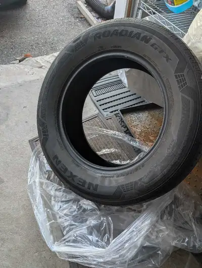 Selling a set of 4 Nexen Roadian GTX all-season tires, size 235/65R17 104H, that came off my KIA Car...