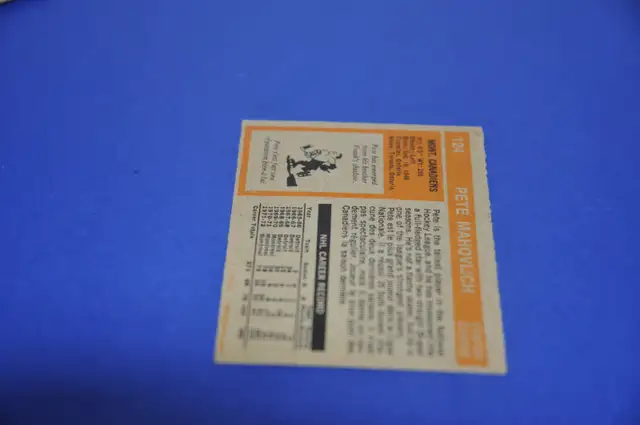 1972-73 O-Pee-Chee Hockey Cards # 124 pete mahovlich montreal ca in Arts & Collectibles in Victoriaville - Image 7