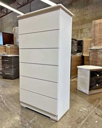Modern 5-Drawer Dresser – Elegant White Finish | Brand New City of Toronto Toronto (GTA) Preview