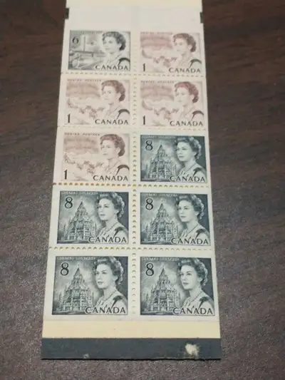 Lovely 1972 Canada stamps 50 cent booklet, View more