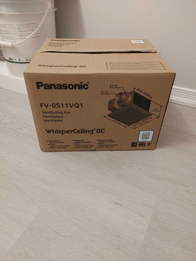 Panasonic Ventilation Fan in Heating, Cooling & Air in Peterborough