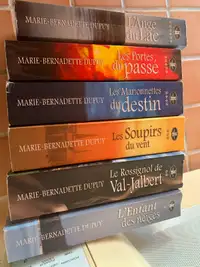 Séries romans Marie Bernadette Dupuy livres