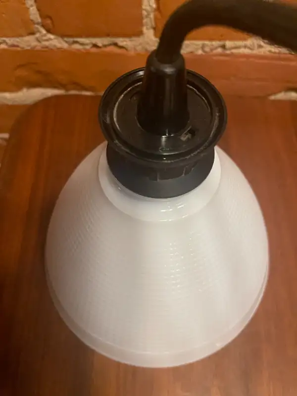 Vintage Milk Glass Hanging Pendant Light in Indoor Lighting & Fans in City of Toronto - Image 4