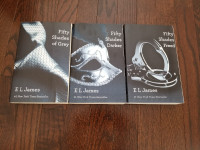 FIFTY SHADES OF GREY BY E L JAMES. BOOK  1, 2, and 3