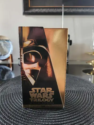 Special Edition Star Wars Trilogy on VHS.