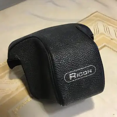 Vintage RICOH Camera Case genuine leather, View more