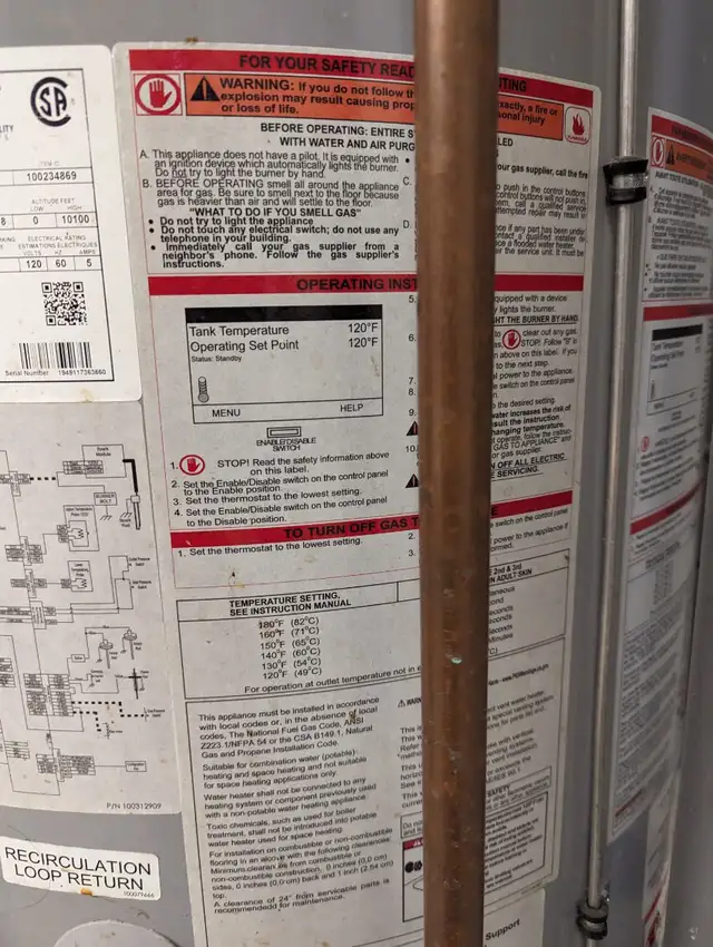 Industrial hot water tank in Other Business & Industrial in Barrie - Image 5