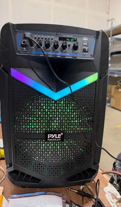 NEW View Pickup Location AIrdrie yle Party Speaker - Bluetooth PA System, 600W Rechargeable Portable...