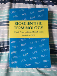 Bioscientific Terminology by Donald M. Ayers