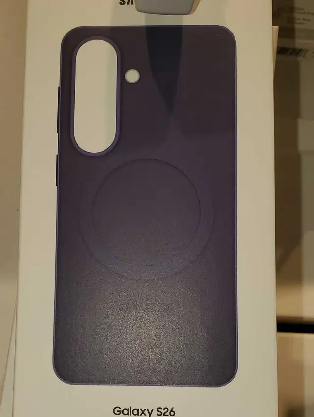 lost samsung phone in purple case