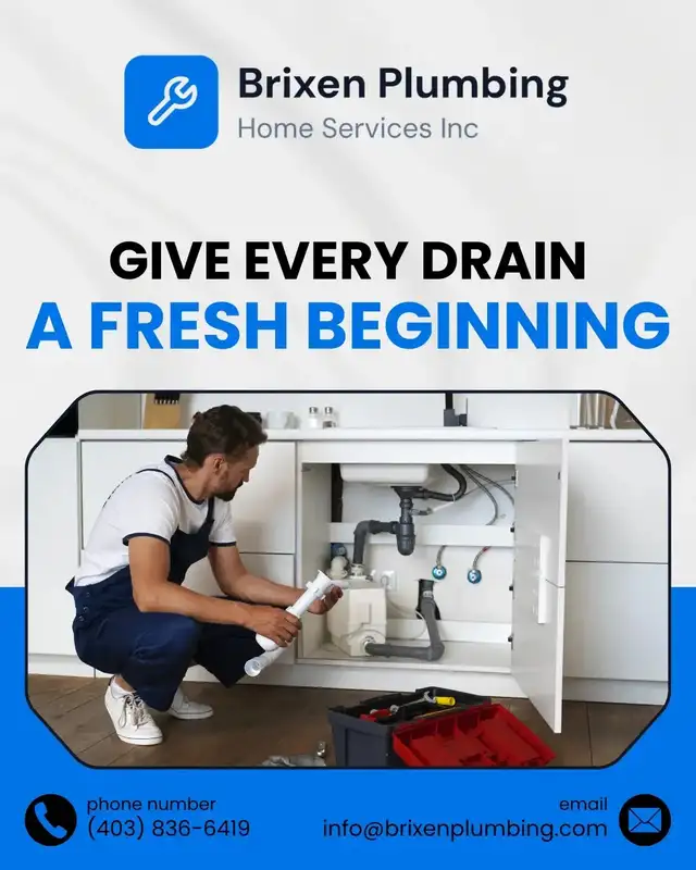 Quality Plumbing & Drain Solutions From $39.99 @ 403 836-6419