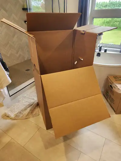 4 Cardboard Wordrobe Boxes, View more