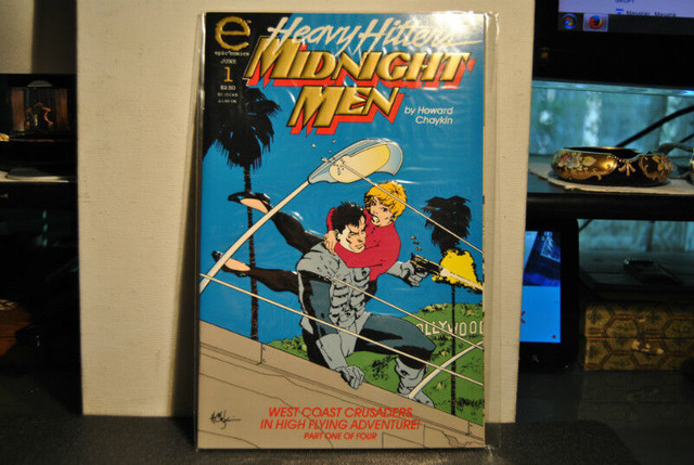 Heavy Hitters Midnight Men 4 Issue Series Epic Comics 1993 NM FP in Arts & Collectibles in Vancouver - Image 3