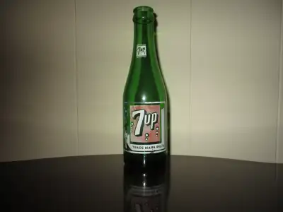 Vintage 7oz 7 Up Bottle, View more