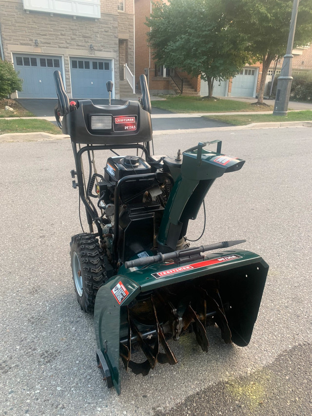Craftsman dual stage EZ steer snowblower Snowblowers Mississauga