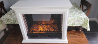 BRAND NEW!!  AMAZING DEAL! . SOLID GLASS  FIREPLACE