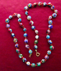 Collier perles de Murano  neuf