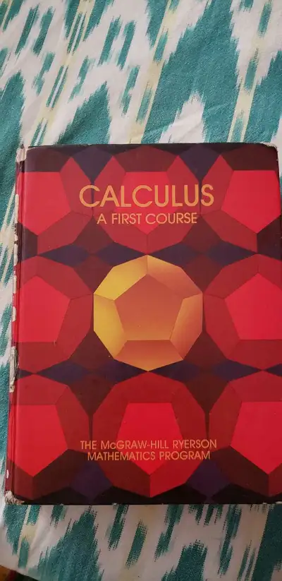 McGraw-Hill Ryerson Calculus: A First Course, View more