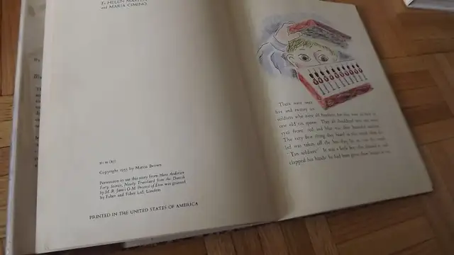 2 VINTAGE HANS CHRISTIAN ANDERSEN KIDS HARDCOVER BOOKS/1953+2013 in Arts & Collectibles in City of Toronto - Image 5