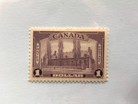 Château de Ramezay, Canada #245i aniline violet, MNH, F-VF, 50%