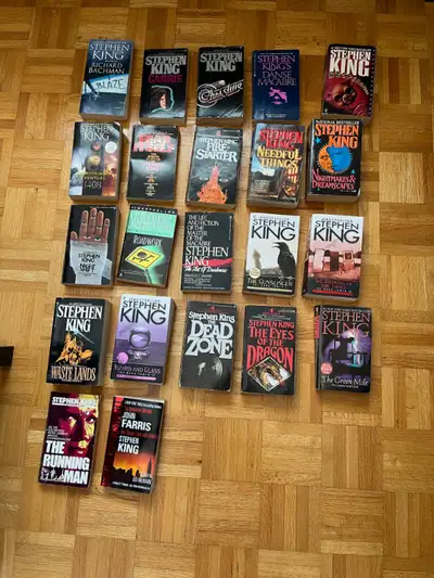 Stephen King Books (Small Softcover), View more